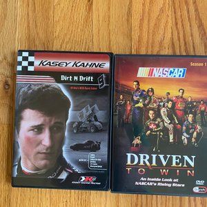 2 dvd set of Nascar/Racing dvds